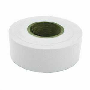 C.H.Hanson® 17020 Flagging Tape, White, 300 ft L x 1-3/16 in W, Polyethylene