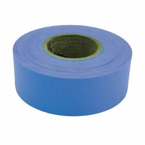 C.H.Hanson® 17023 Flagging Tape, Standard Blue, 300 ft L x 1-3/16 in W, Polyethylene