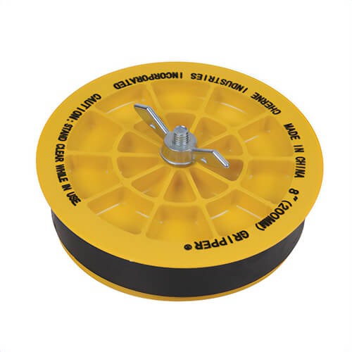 Cherne® 270270 Gripper® Mechanical Pipe Plug, 8 in, ABS Glass Reinforced Plates, 17 psi or 40 ft Head Pressure