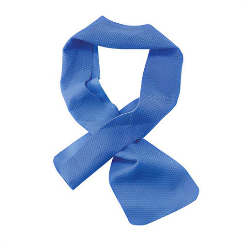 Ergodyne® Chill-Its® 12418 6603 Evaporative Cooling Band, 4 x 29-1/2 in, Blue, Polyvinyl Alcohol, Slit Closure