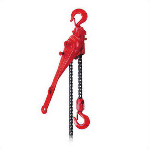Coffing® Hoists 05101W G Series Ratchet Lever Hoist, 3/4 ton Load, 56-1/2 in H Lifting, 56 lb Rated, 1 in Hook