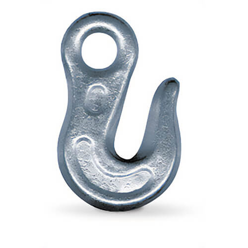 CM® 71593 Eye Grab Hook, Grade 30/43, Design factor 4:1 and 3:1, Zinc Plated, 9,200 lb Working Load Limit, 1/2 in