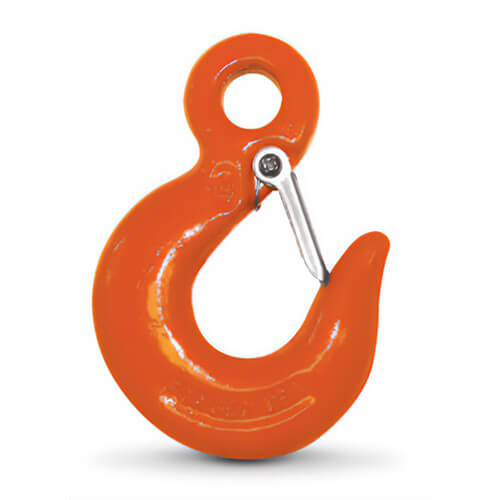 CM® M6307WL Eye Slip Hook with Latch Grade 70, 7,100 lb Working Load Limit, 7/16 in