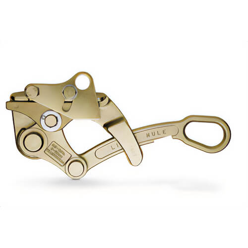 CM® 04460W Little Mule® Hot Line Wire Grip, Spring Loaded, Notched, Fine, 10,000 lb, 0.80 in, 450 MCM® Maximum Wire