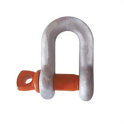 CM® M753G Super Strong Screw Pin Chain Shackle, 8.5 ton WLL, 7/8 in Size dia, 1.00 in Pin dia, Galvanized