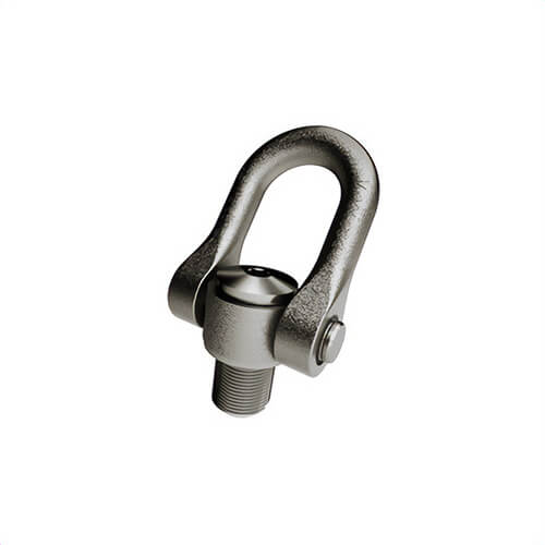 Codipro SS.DSS U 200 Stainless Steel Double Swivel Lifting, 2 in-4.5 UNC, 450 ft-lb Torque, 14,000 lb Working Load Limit