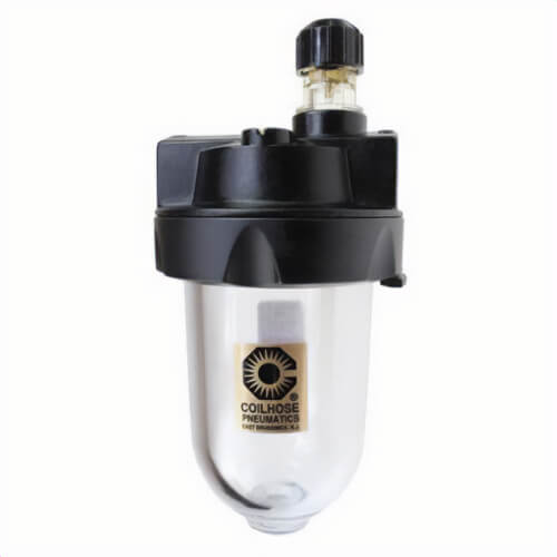 Coilhose® 8846 Series 88 Heavy Duty Compressed Air Lubricator with Bowl Guard, 3/4 in NPT Port, 150 psi Pressure