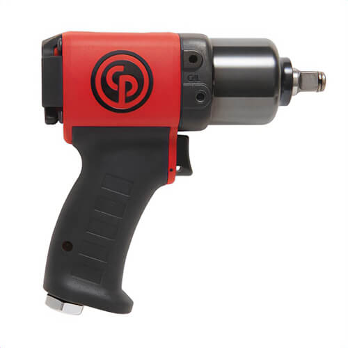 CP 6151590560 Impact Wrench, 1/2 in Drive, 110 to 350 Nm Forward/475 Nm Reverse Torque, 24.2 CFM Air Flow, 6.9 in OAL