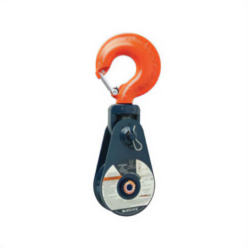 McKissick® 108371 420 Champion Snatch Block, Wire Rope Cable, 3/4 to 7/8 in, 15 ton Load, 10 in OD