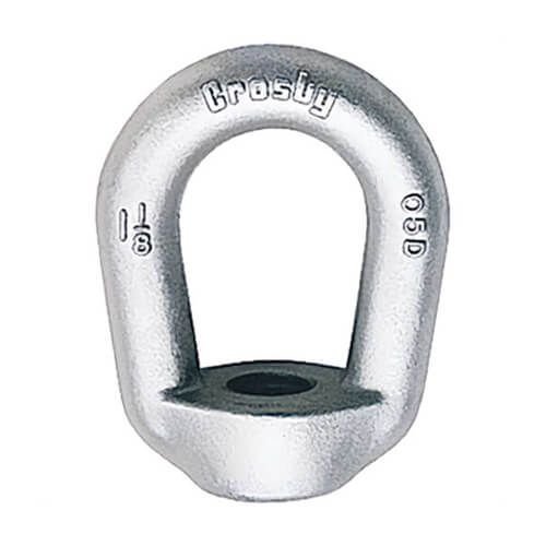 Crosby® 1090704 G-400 Eye Nut #11, S4028, Forged Steel, Quenched Tempered