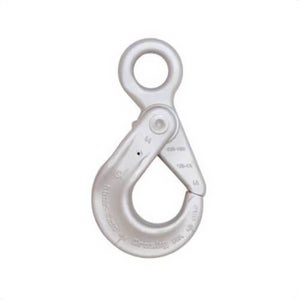 Crosby® 1022932 Shur-Loc® S-1316 Eye Hook with Positive Locking Latch, 1/2 in Trade, 15000 lb Load, 100 Grade, Eyelet Attachment