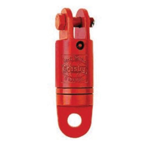 Crosby® 297636 S-3 Jaw and Eye Swivel with Tapered Roller Thrust Bearing, 10 ton Load, 7/8 in Trade, 4-1/2 in Eye