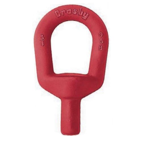 Crosby® 1090401 S-405 Lifting Eye, 1 in, 2-1/2 in L Shank, Forged Steel