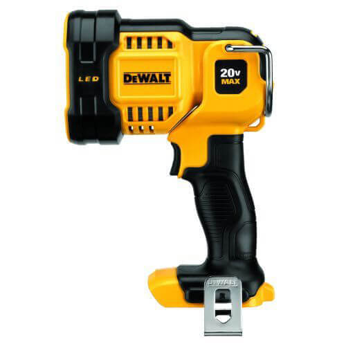 DeWALT® DCL043 Cordless Spotlight, LED Lamp, 20 VDC, Tool Only