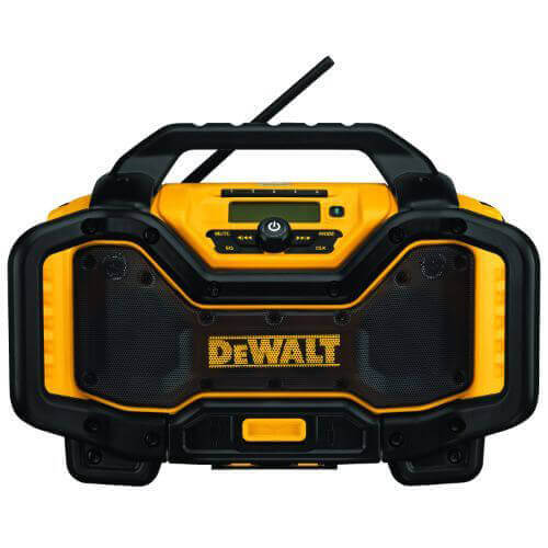 DeWALT® 20V MAX* FlexVolt™ DCR025 Cordless Bluetooth Charger Radio, 120 VAC/20/60 VDC, Lithium-Ion Battery, Tool Only