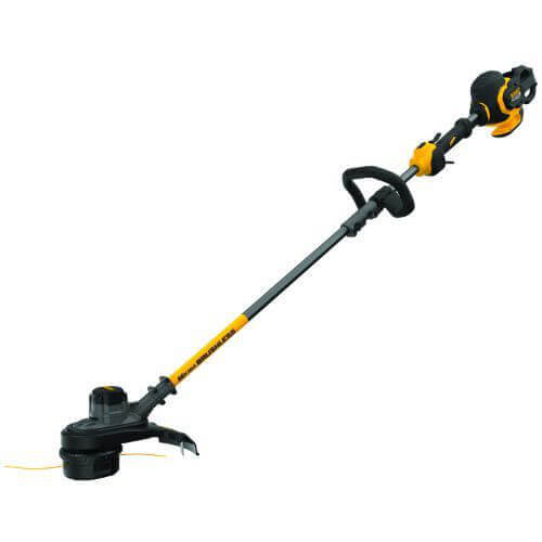 DeWALT® 60V MAX* FlexVolt™ DCST970B Cordless String Trimmer, 15 in W Cutting, 45 in L Straight Shaft, 0.08 in dia Line, Bump Feed Line Advance