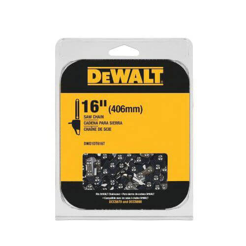 DeWALT® DWO1DT616T Replacement Chainsaw Chain, 16 in L
