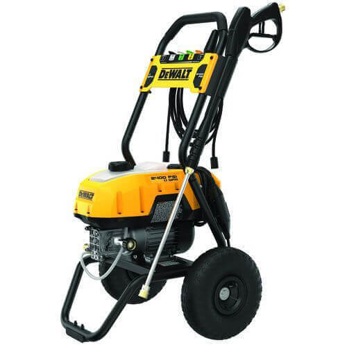 DeWALT® DWPW2400 Electric Cold-Water Pressure Washer, 2400 psi Pressure, 1.1 GPM Flow Rate