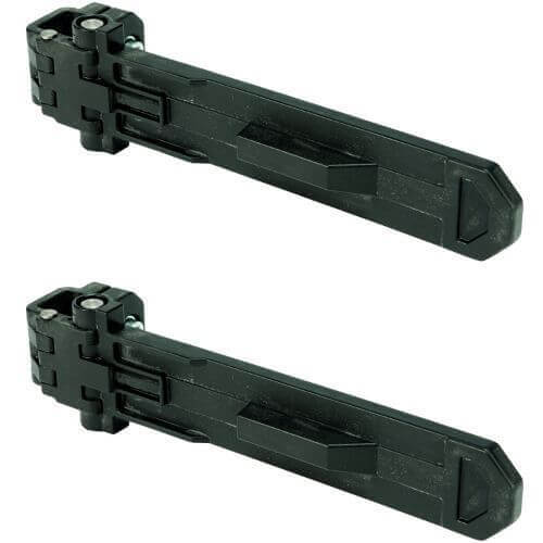 DeWALT® DWST08212 ToughSystem® DS Bracket, Use with DeWALT® ToughSystem® DS Carriers, 176 lb Capacity, Plastic, Black