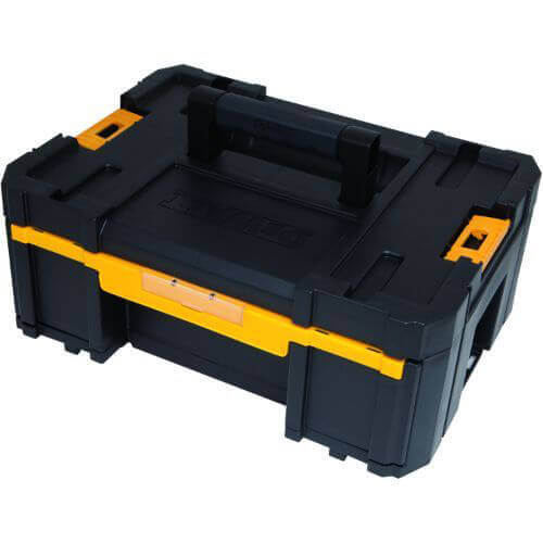 DeWALT® DWST17803 Tstak® Mobile Stackable Tool Case, 6-7/8 in H x 12-1/4 in W x 16-3/4 in D, Plastic