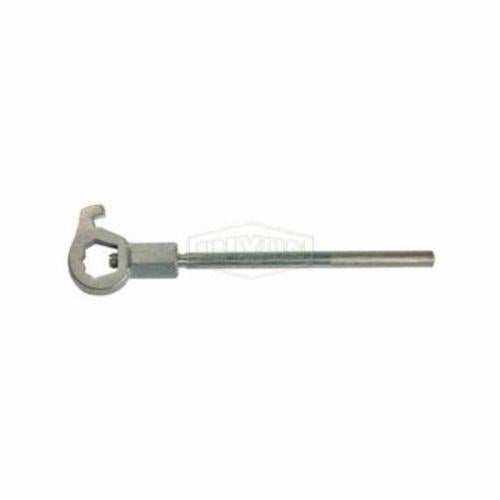Dixon® 189 Heavy Duty Adjustable Hydrant Wrench, 18 in OAL, Steel, Plated
