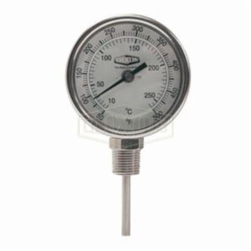 Dixon® 31040104 Model 31 Thermometer, 50 to 500°F, 1 % Accuracy, 1/2 in MNPT Connection