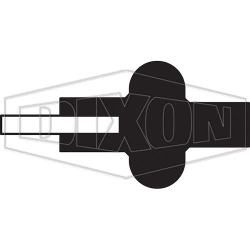 Dixon® 40MPS-U150 Clamp Screened Gasket, 1-1/2 in Nominal, Buna-N, Domestic