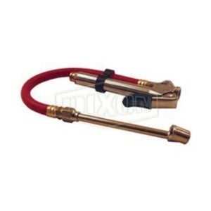 Dixon® D101 Heavy Duty Tire Pressure Gauge with Swivel Dual Foot Chuck Inflator