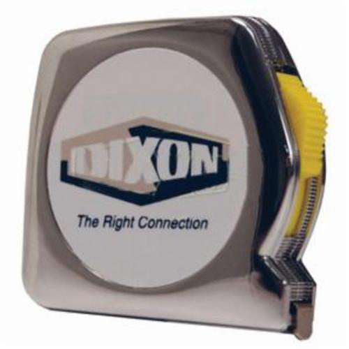 Dixon® DDT1 dia Tape, 6 ft L Blade, Imperial, ABS Case, Converts Circumference to OD at the Measured Point