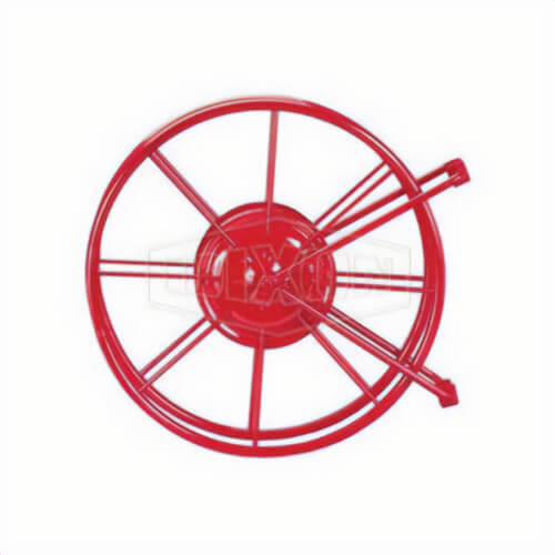 Dixon® FHR-V1 Style V Swing Hose Storage Reel, 75 ft, 8 in, 21 in H, Steel, Polyester Powder Coated, Domestic