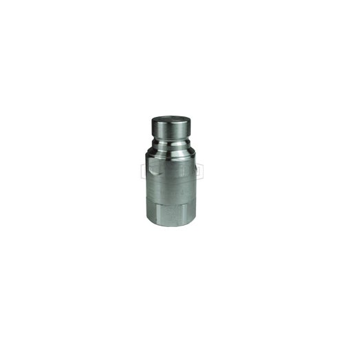 Dixon® HT5BF6-SS DQC HT Flushface Female Plug, 3/4-14 Nominal, Female BSPP, 316 Stainless Steel