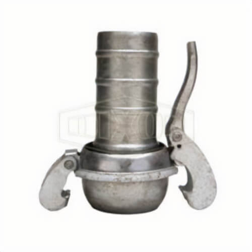 Dixon® MC3096 Type B Quick Connect Fitting, 6 in, Male x Hose Shank, Steel, Domestic