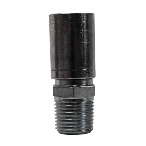 Dixon® MPC-T04 Rigid True ID Hose-to-Pipe Fitting, Adapter, 1/4 in, MNPT, Carbon Steel
