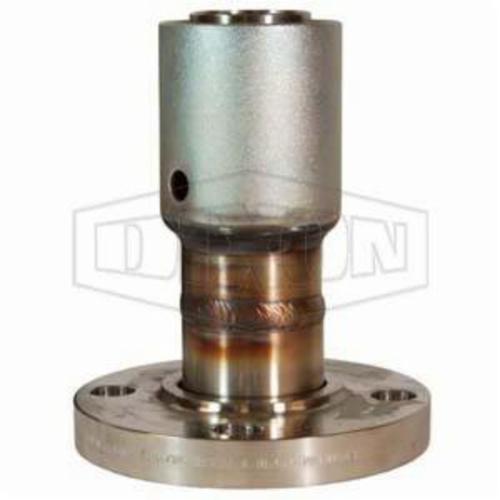 Dixon® R64P1LJR15 Holedall® External Swage Floating Flange, 4 in ID x 4-40/64 to 4-44/64 in OD, 316 Stainless Steel, Domestic