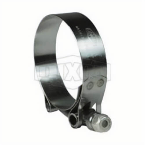 Dixon® STBC1000 T-Bolt Clamp, 9.75 to 10.06 in Nominal, 0.025 in Thick, 300 Stainless Steel, Domestic