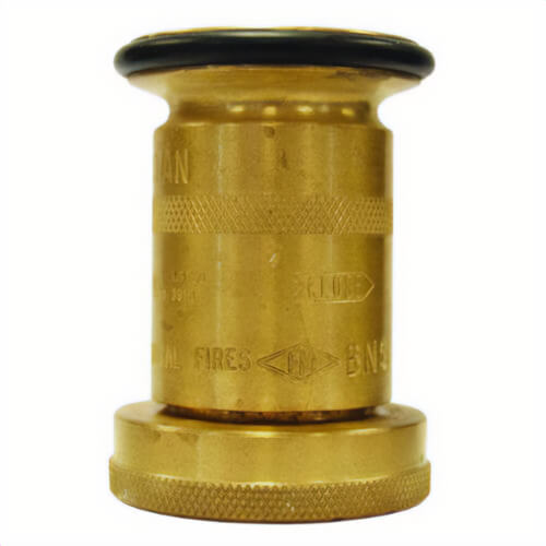 Dixon® WDN150NST Industrial Washdown Nozzle with Bumper, 1-1/2 in Inlet, Brass Body, Domestic