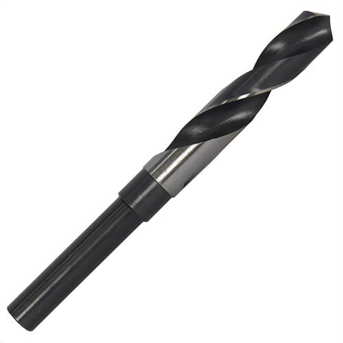 Drill America D/ARSD43/64 Premium Quality Silver and Deming Drill, 43/64 in Drill - Fraction, 0.6719 in Drill - Decimal Inch, 1/2 in Shank, HSS