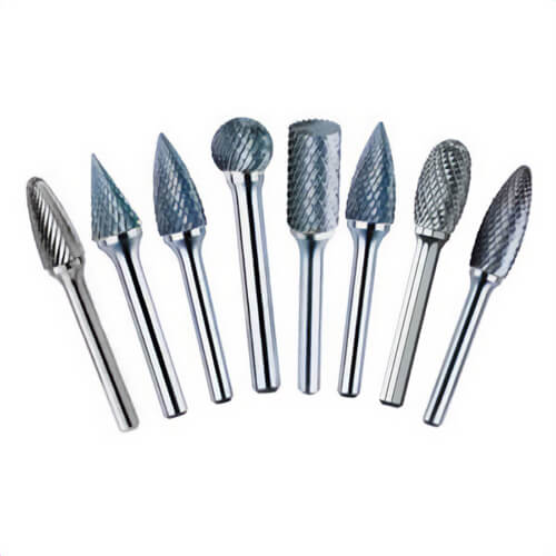 Drill America DUL1SET Burr Set, Double Cut, 12 pc, 6 in OAL