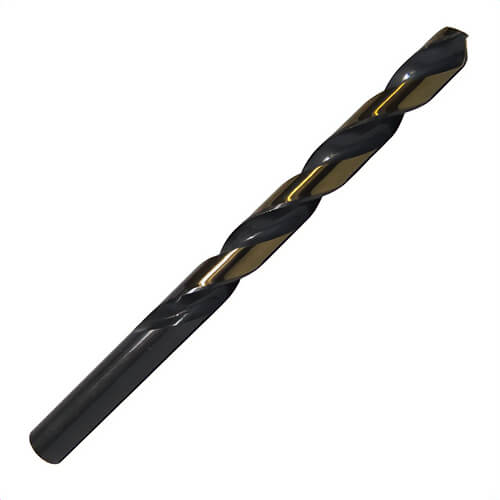 KFD® KFD7/64 Heavy Duty Premium Quality Jobber Length Drill Bit, 7/64 in Drill, Fraction, 0.1094 in Drill, Decimal in, 135° Point