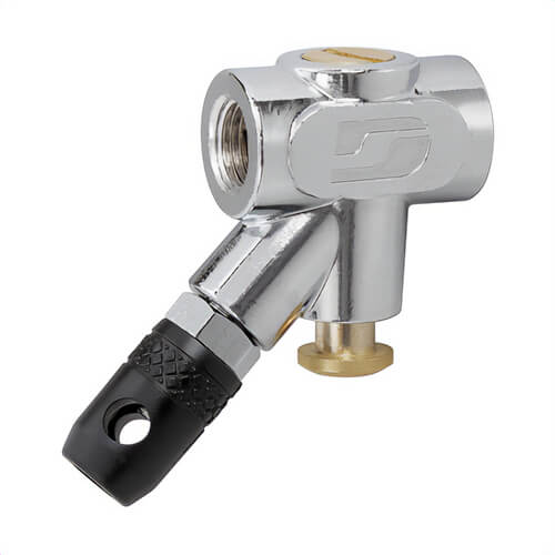 Dynabrade® DynaJet™ 94467 In-Line Blow Gun, Safety Tip Design Tip, 150 psi, 1/4 in FNPT Thread, Aluminum