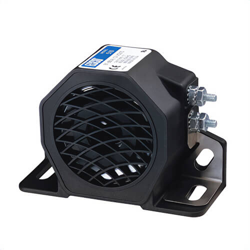 ECCO® 505 Back-Up Alarm, 12 to 24 VDC, 0.1 A, 700 to 2800 Hz, 87 dB, 4 in Width, 2.8 in Height, Panel Mount, -40 to 185°F