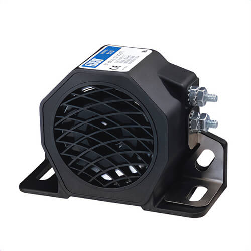 ECCO® SA950 Smart Alarm® 500 Self-Adjusting Back-Up Alarm, 12 to 24 VDC, 0.4 A, 960 to 1440 Hz, 82 to 102 dB, 4 in W, 2.8 in H