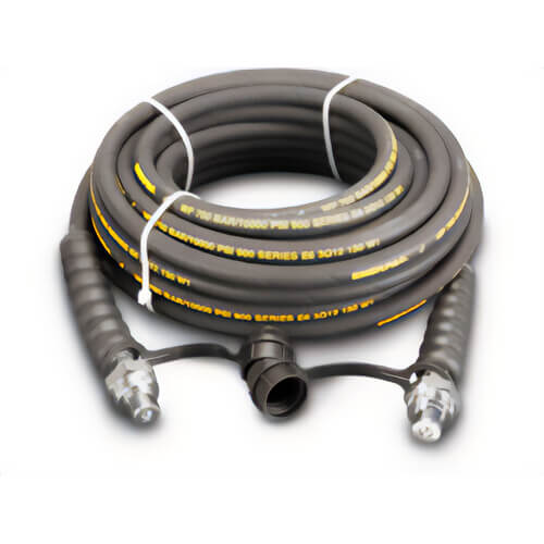 Enerpac® HC9206C Heavy-duty Rubber High Pressure Hydraulic Hose, 6 ft, 0.25 in Internal dia