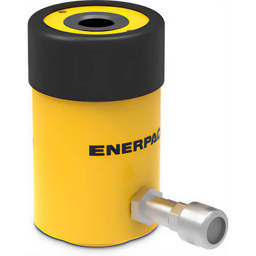 Enerpac® RCH1211 Single-Acting, Hollow Plunger Hydraulic Cylinder, 13.8 ton Capacity, 1.63 in Stroke