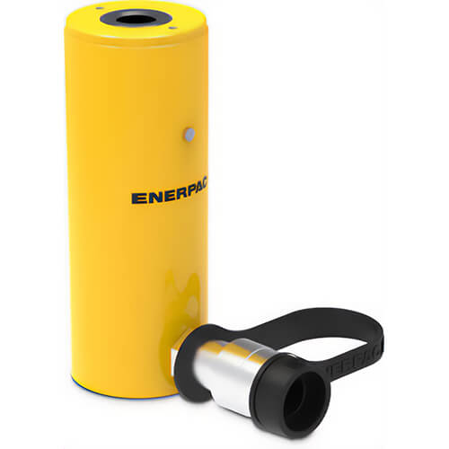 Enerpac® RCH123 Single-Acting, Hollow Plunger Hydraulic Cylinder, 13.8 ton Capacity, 3.00 in Stroke