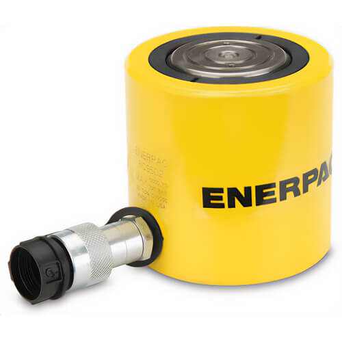 Enerpac® RCS502 Low Height Hydraulic Cylinder, 48.1 ton, 2.38 in Stroke, 2 - 2.99 in Stroke Range