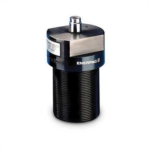 Enerpac® WPTS200V Collet-Lok® Hydraulically Locked Mechanically Maintained Threaded Work Support, 0.39 in Length Stroke