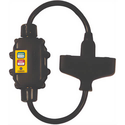 Ericson® XG2-12-2TT Heavy Duty In-Line GFCI Cord Set, (3) 12 AWG SJTW Conductor, 2.7 ft L, 120V AC