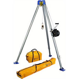 FallTech 7510 Tripod Kit with Winch and Bags, 120 ft