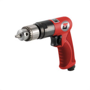 UTâ„¢ UT8833R-1 Pneumatic Drill, 3/8 in, 3/4 hp, 3.5 CFM Air Flow, 90 psi, 7 in OAL, 14 CFM Short Run Air Consumption